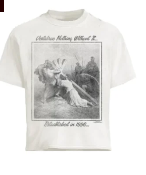 Vertabrae Carry Through T-shirt White Color