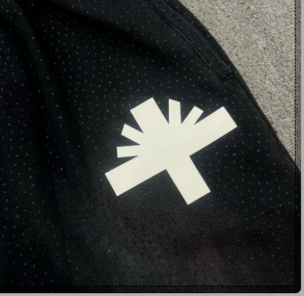 Vertabrae Black with White Logo Pant