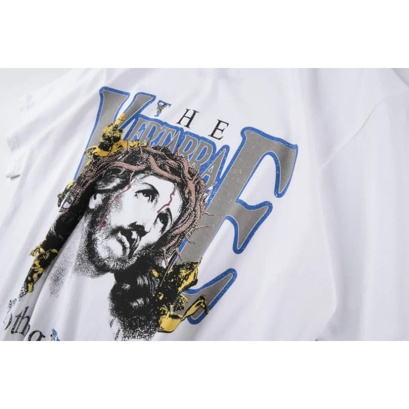 Vertabrae Nothing Without It Printed T-shirt White Colour